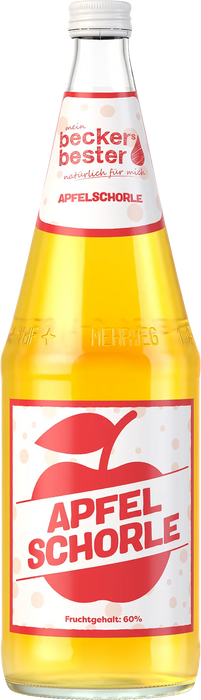 beckers Apfelsaft Klar - 6 x 1,00 l