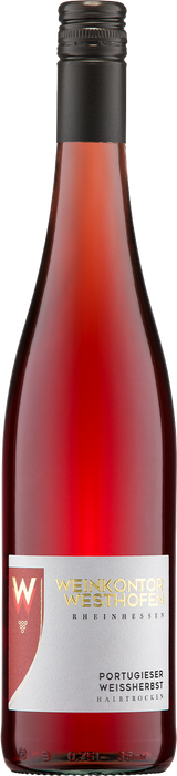 Westhofen Portugieser Weißherbst Rosé halbtrocken - 0,75 l