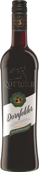 Peter Mertes Rotwild Dornfelder Halbtrocken - 0,75 l