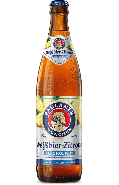 Paulaner HWZ Zitrone Alkoholfrei - 20 x 0,50 l